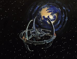 300x229 Star Trek Deep Space Nine Paintings Fine Art America - Deep Space Painting