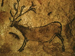 Deer Cave Painting