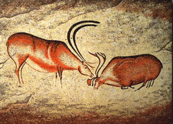 Deer Cave Painting At PaintingValley Com Explore Collection Of Deer   Deer Cave Painting 12 