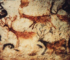 Deer Cave Painting At PaintingValley Com Explore Collection Of Deer   Deer Cave Painting 17 