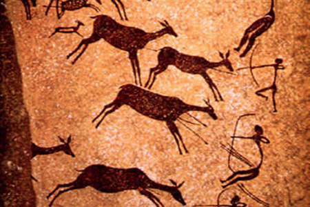 450x300 20 Most Fascinating Prehistoric Cave Paintings - Deer Cave Painting