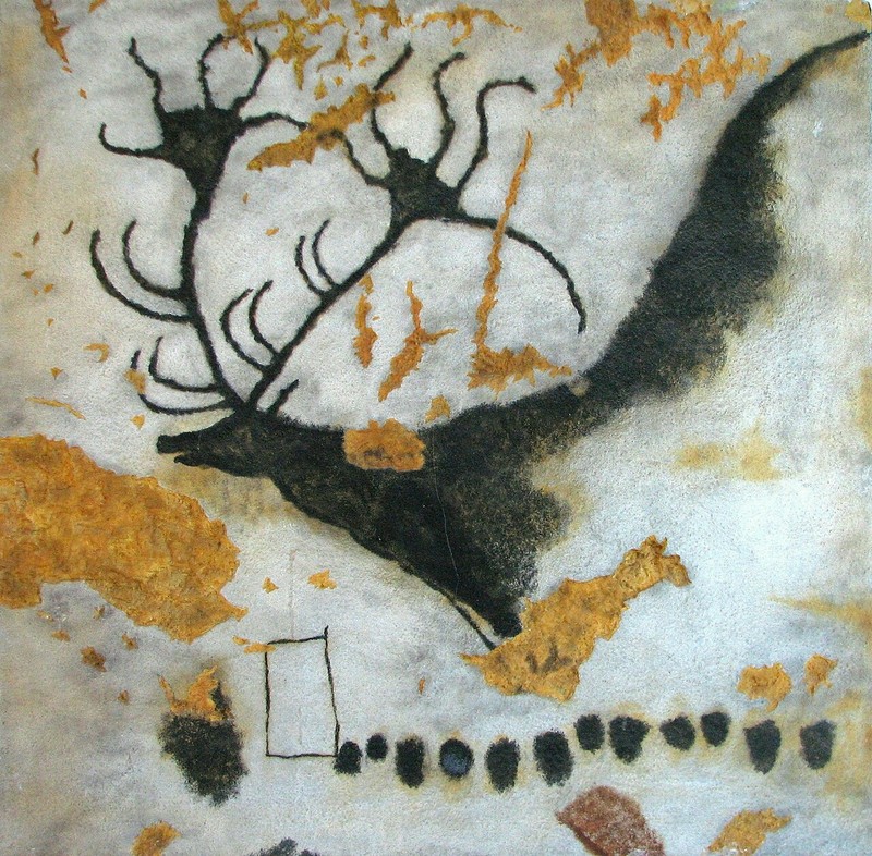 800x786 Artwork By Cro Magnon (Early Homo Sapiens Sapiens) - Deer Cave Painting
