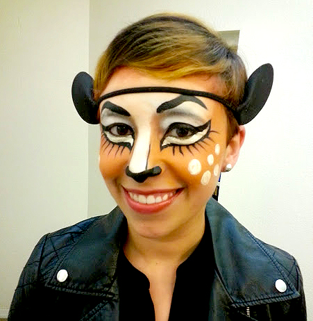 451x462 Face Painting Orlando Birthday Party Entertainment Face - Deer Face Painting
