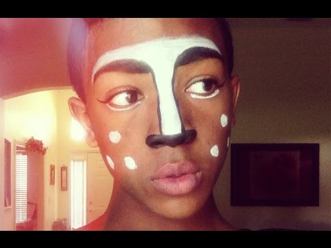 480x360 Bambi Face Paint - Deer Face Painting