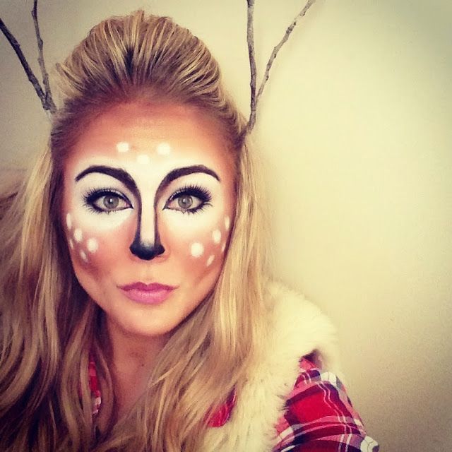 Deer Face Painting at PaintingValley.com | Explore collection of Deer ...