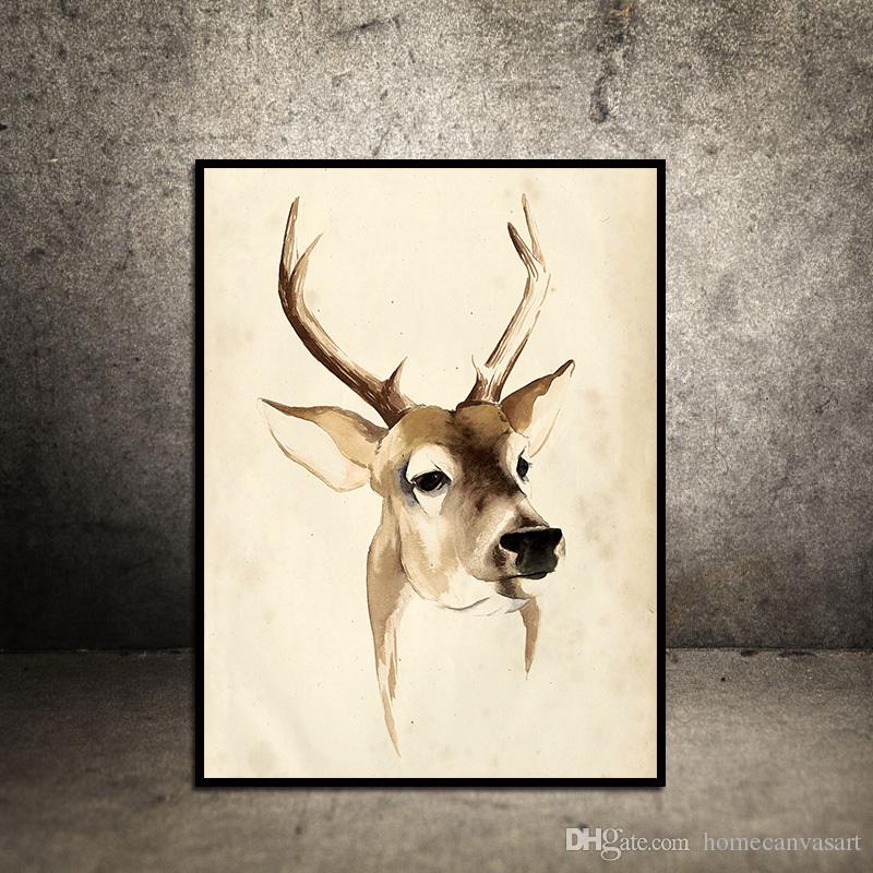 Deer Head Painting