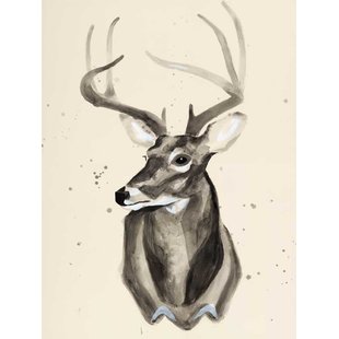 310x310 Deer Head Painting Wayfair - Deer Head Painting