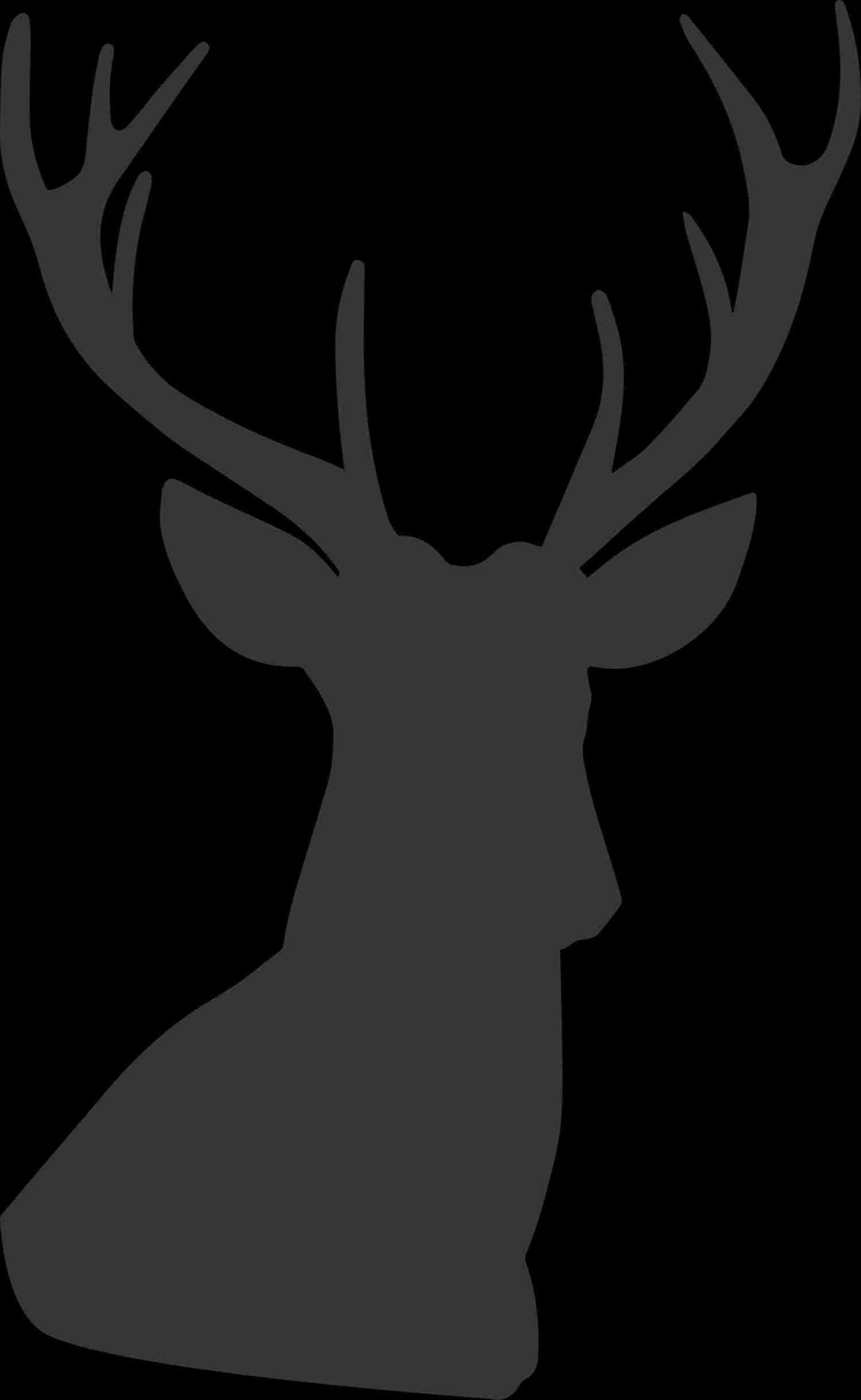 1501x2442 Deer Head Silhouette Painting 4k Pictures 4k Pictures [Full Hq - Deer Head Silhouette Painting