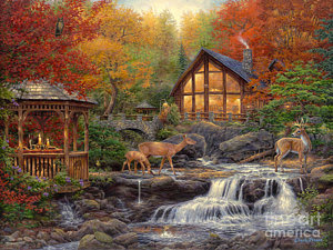 300x225 Deer Hunting Paintings Fine Art America - Deer Hunting Painting