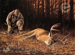 250x186 Deer Hunting Paintings - Deer Hunting Painting