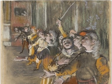 384x288 A Stolen Degas Painting Resurfaces On A Bus Outside Paris - Degas Painting