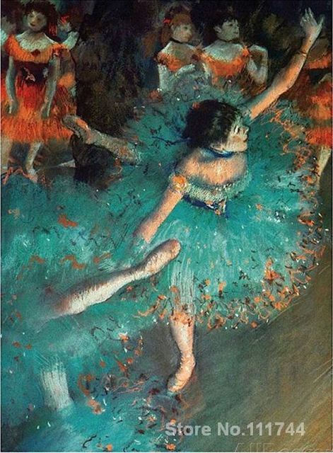 471x640 Copy Paintings Of Famous Artist Dancer Edgar Degas Artwork High - Degas Painting