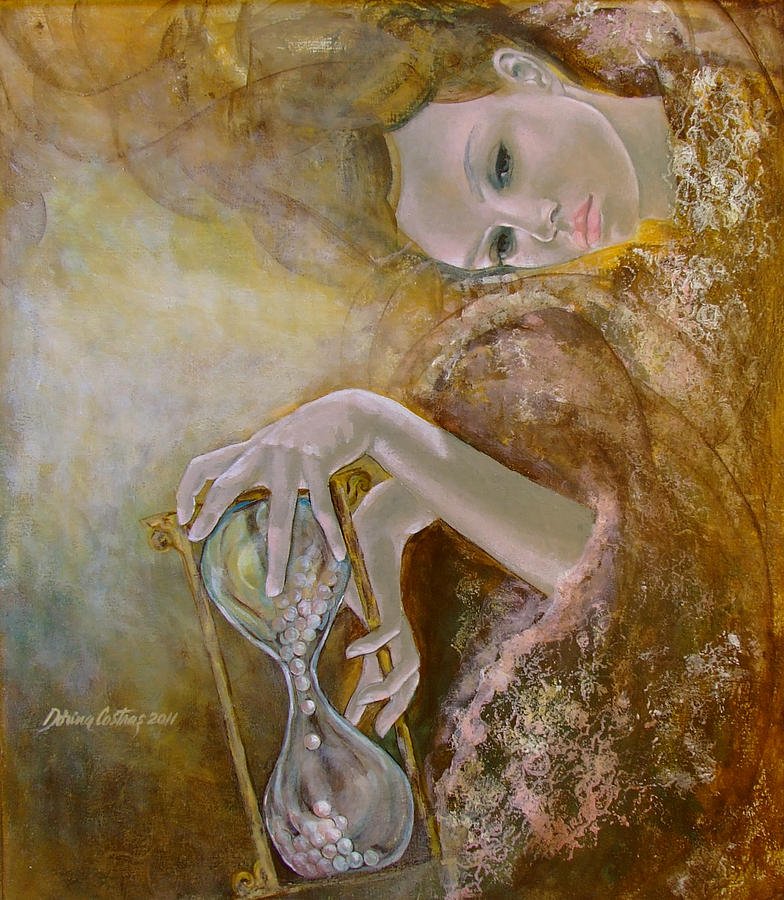784x900 Deja Vu Painting By Dorina Costras - Deja Vu Painting