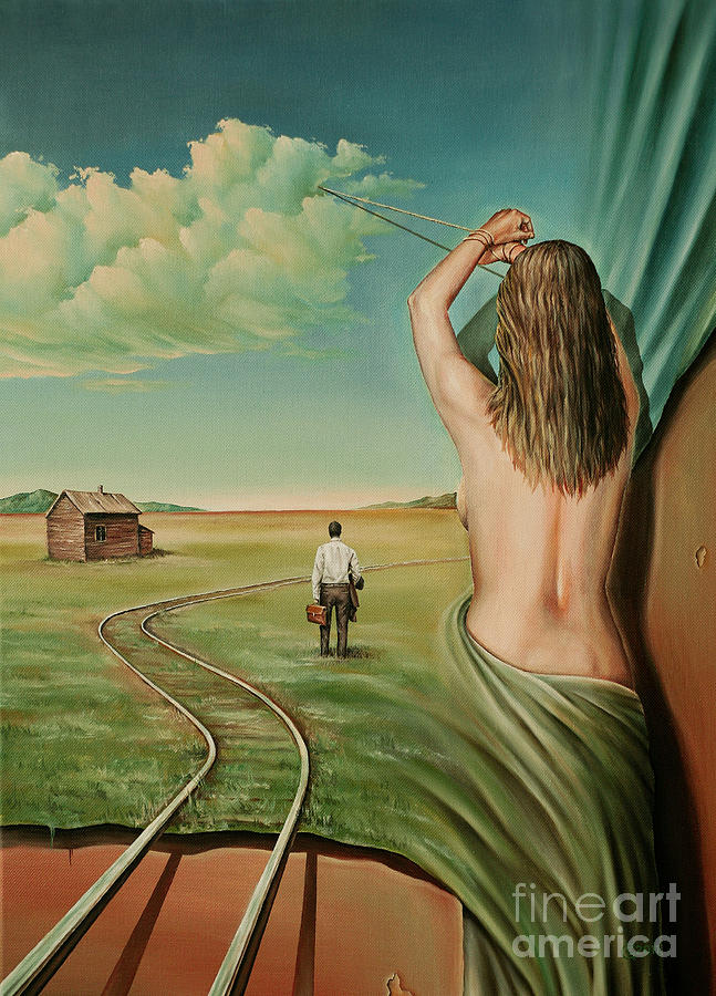 647x900 Deja Vu Painting By Svetoslav Stoyanov - Deja Vu Painting