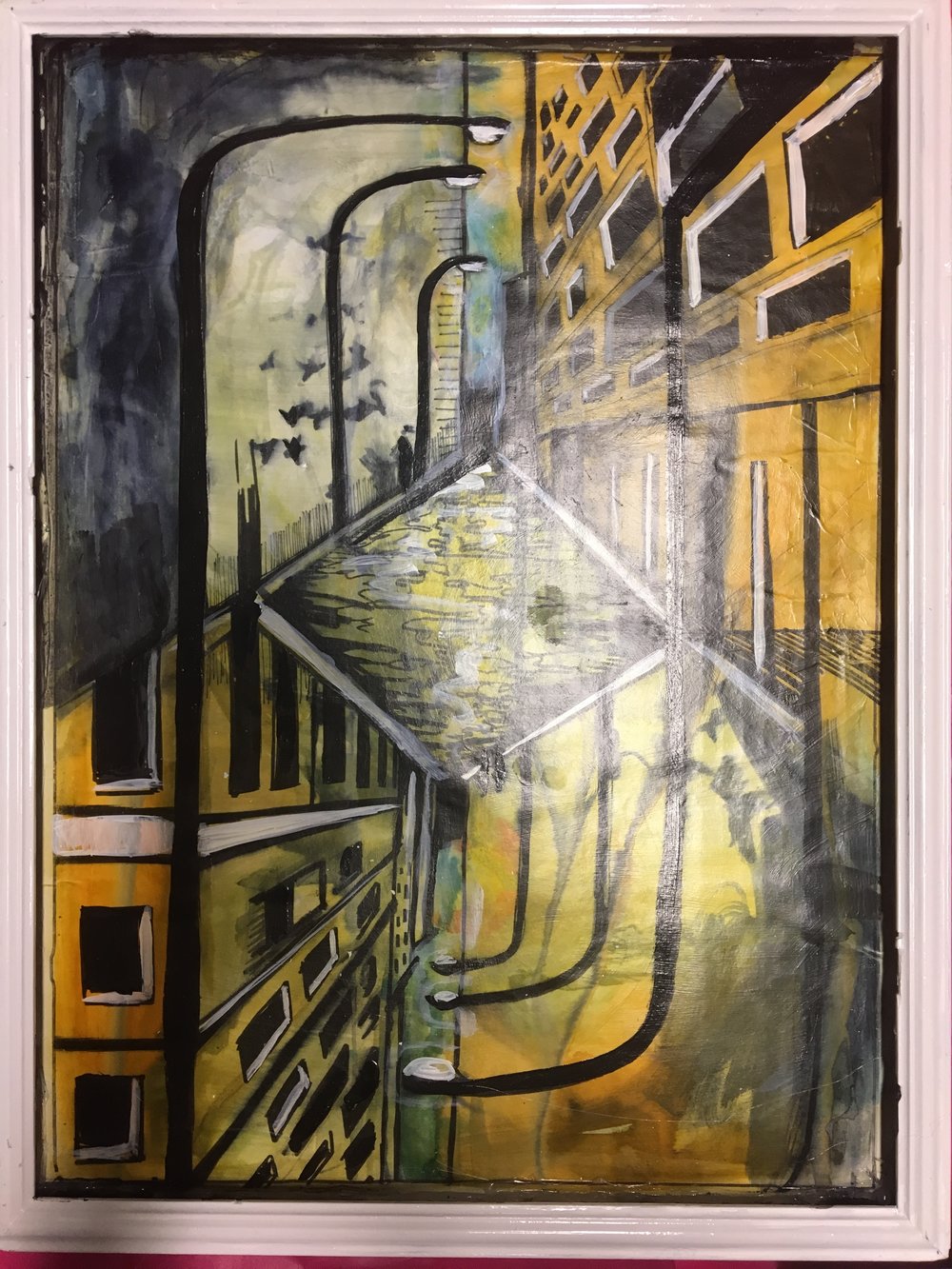 1000x1333 Deja Vu Urban Landscapes Chiarapaint - Deja Vu Painting