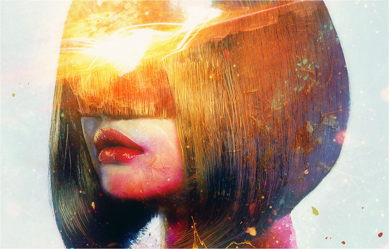 800x512 Vu Poster Design By Mario Nevado Amp Victor Murillo - Deja Vu Painting