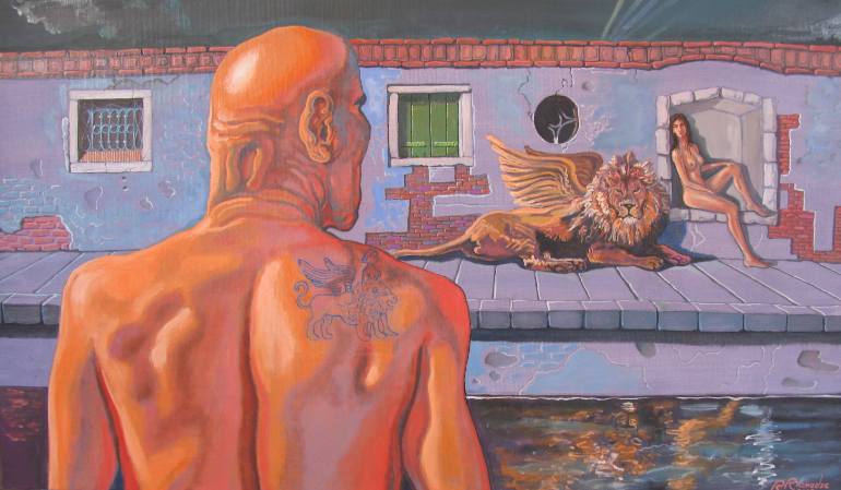 770x449 Saatchi Art Deja Vu Painting By Ramaz Razmadze - Deja Vu Painting