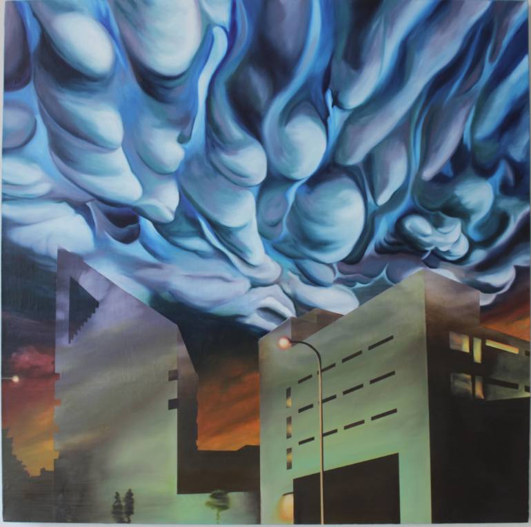 770x764 Saatchi Art Deja Vu Painting By Andy Rhodes - Deja Vu Painting