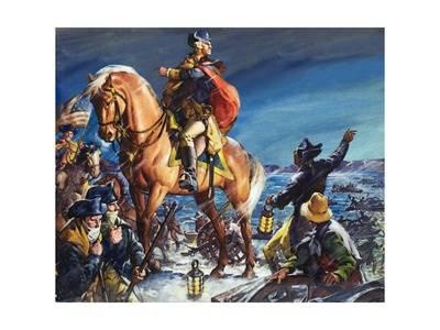 400x300 Beautiful George Washington Artwork For Sale, Paintings And Prints - Delaware River Painting