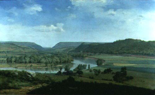 Delaware Water Gap Painting