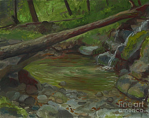 300x239 Delaware Water Gap Paintings Fine Art America - Delaware Water Gap Painting