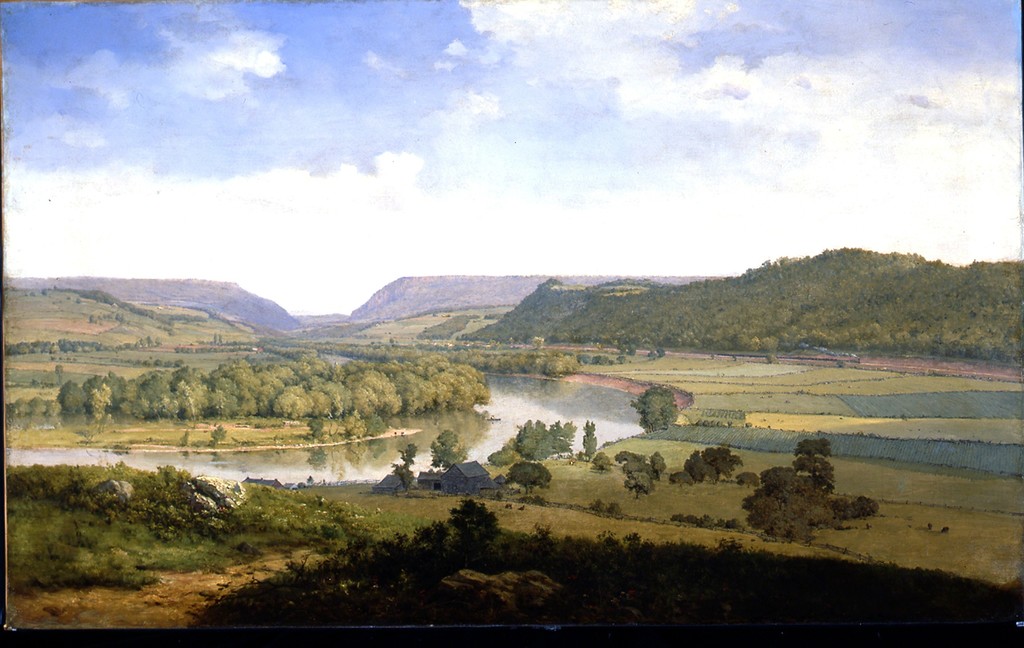 1024x648 George Inness Delaware Water Gap (1857) Artsy - Delaware Water Gap Painting