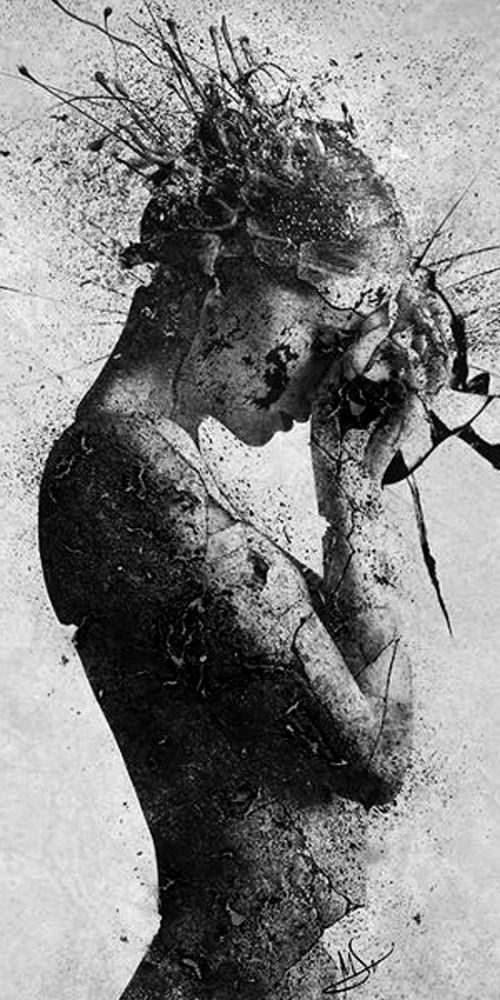 500x1000 Deliberation By Mario Sanchez Nevado. Original In Colour - Deliberation Painting