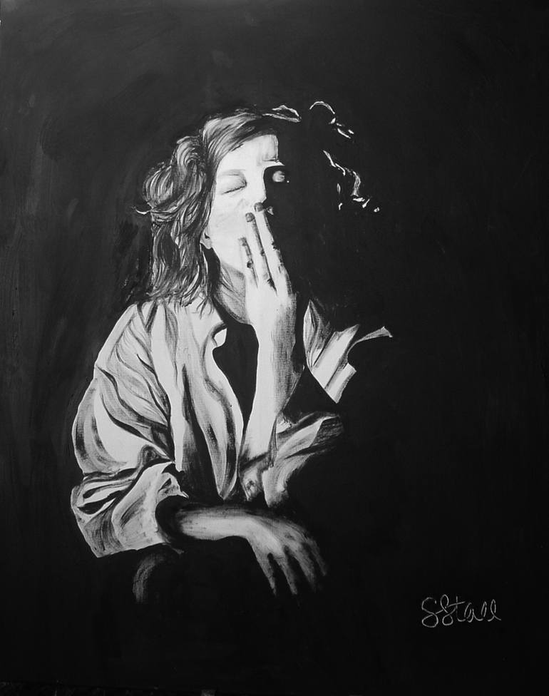 770x976 Saatchi Art Deliberation Painting By Sarah Farrell Roberts - Deliberation Painting