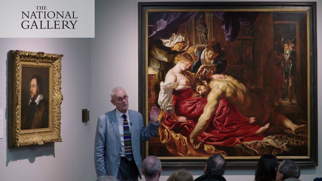 1280x720 Peter Paul Rubens Painting Samson And Delilah National Gallery - Delilah Painting