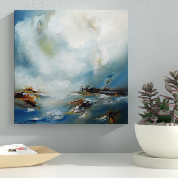 600x600 Latitude Run Delta Painting On Wrapped Canvas Wayfair - Delta Painting
