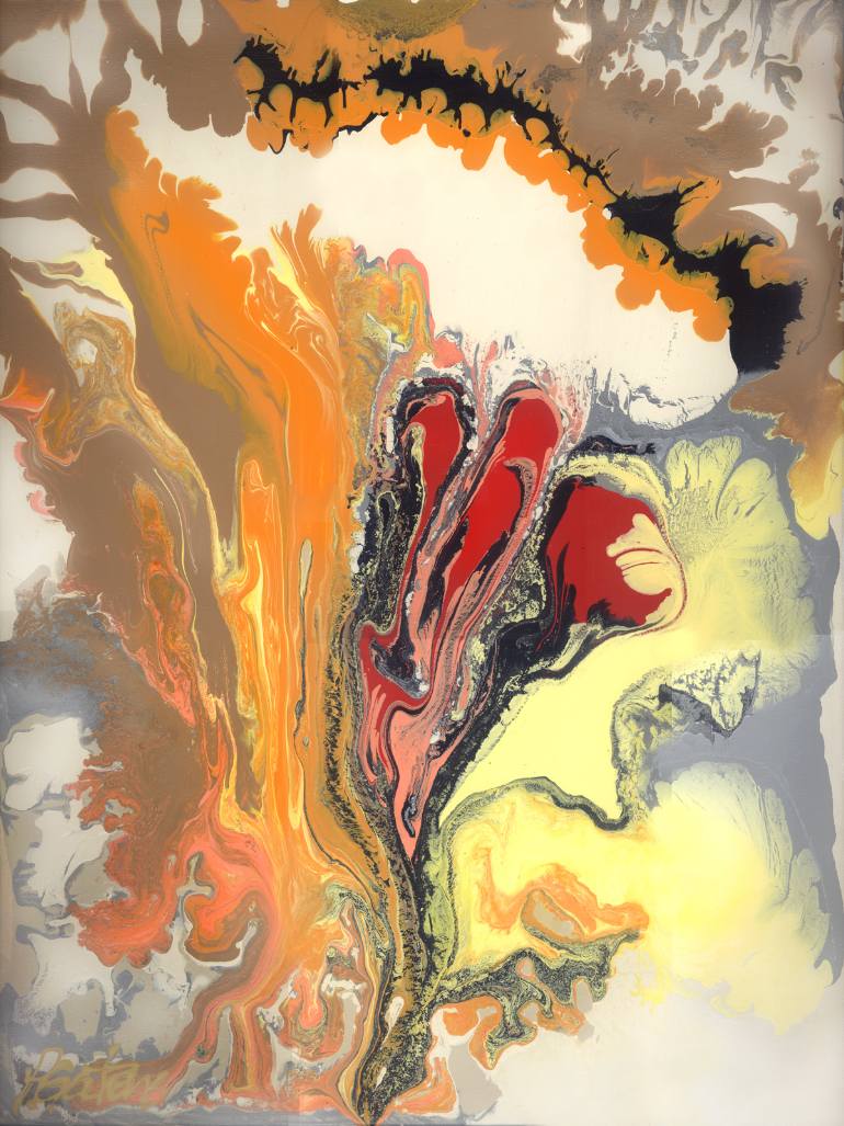 770x1027 Saatchi Art River Delta Painting By Pamela Gatens - Delta Painting