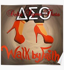 210x230 Kappa Painting Amp Mixed Media Posters Redbubble - Delta Sigma Theta Painting