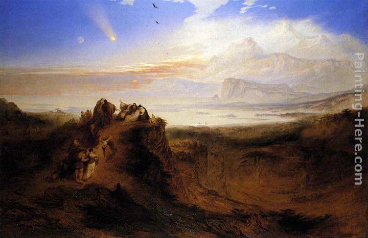 720x467 John Martin The Eve Of The Deluge Painting Anysize 50% Off - Deluge Painting