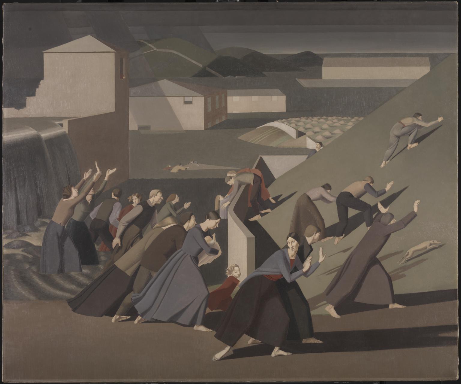 1536x1278 The Deluge', Winifred Knights, 1920 Tate - Deluge Painting