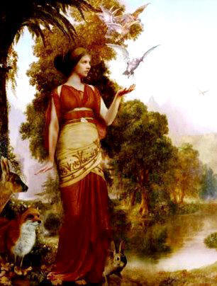 306x404 Picture Of Demeter - Demeter Painting
