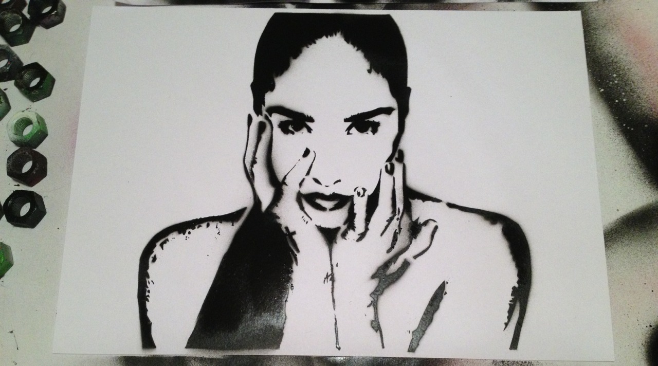 1280x712 Worship The Brand - Demi Lovato Painting