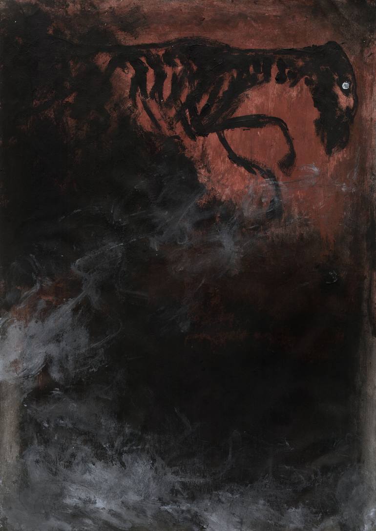 770x1088 Saatchi Art The Terrible Fate Of The Demon Mare Painting By Rolf - Demon Painting