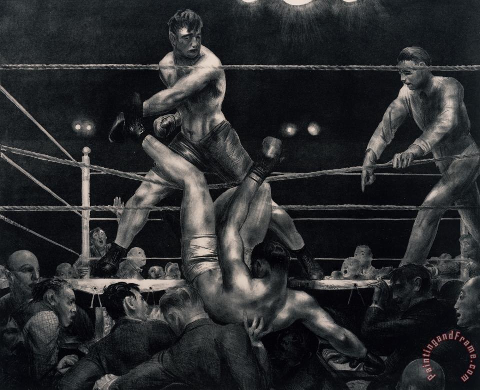 960x781 George Wesley Bellows Dempsey And Firpo Painting - Dempsey And Firpo Painting