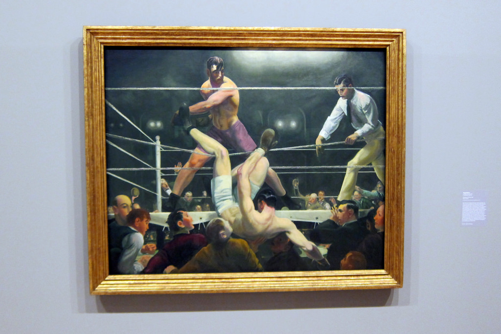 1024x683 Nyc - Dempsey And Firpo Painting