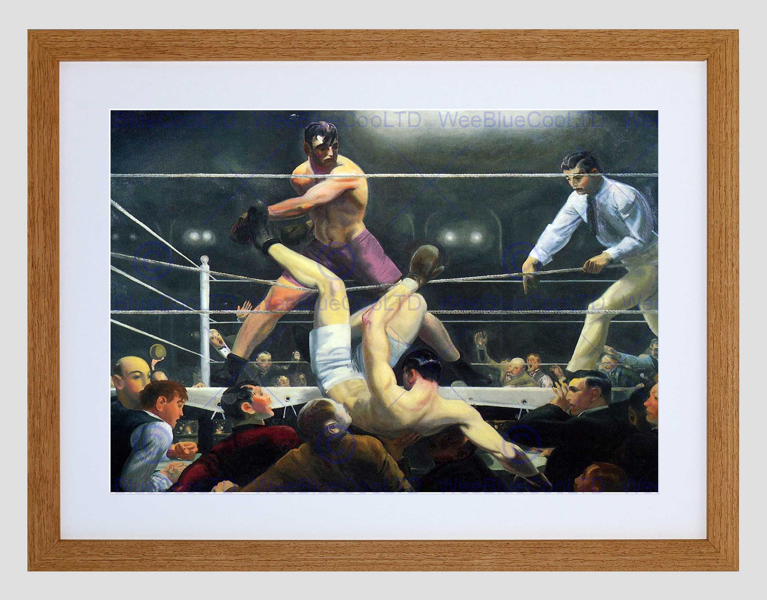 Dempsey And Firpo Painting At PaintingValley.com | Explore Collection ...