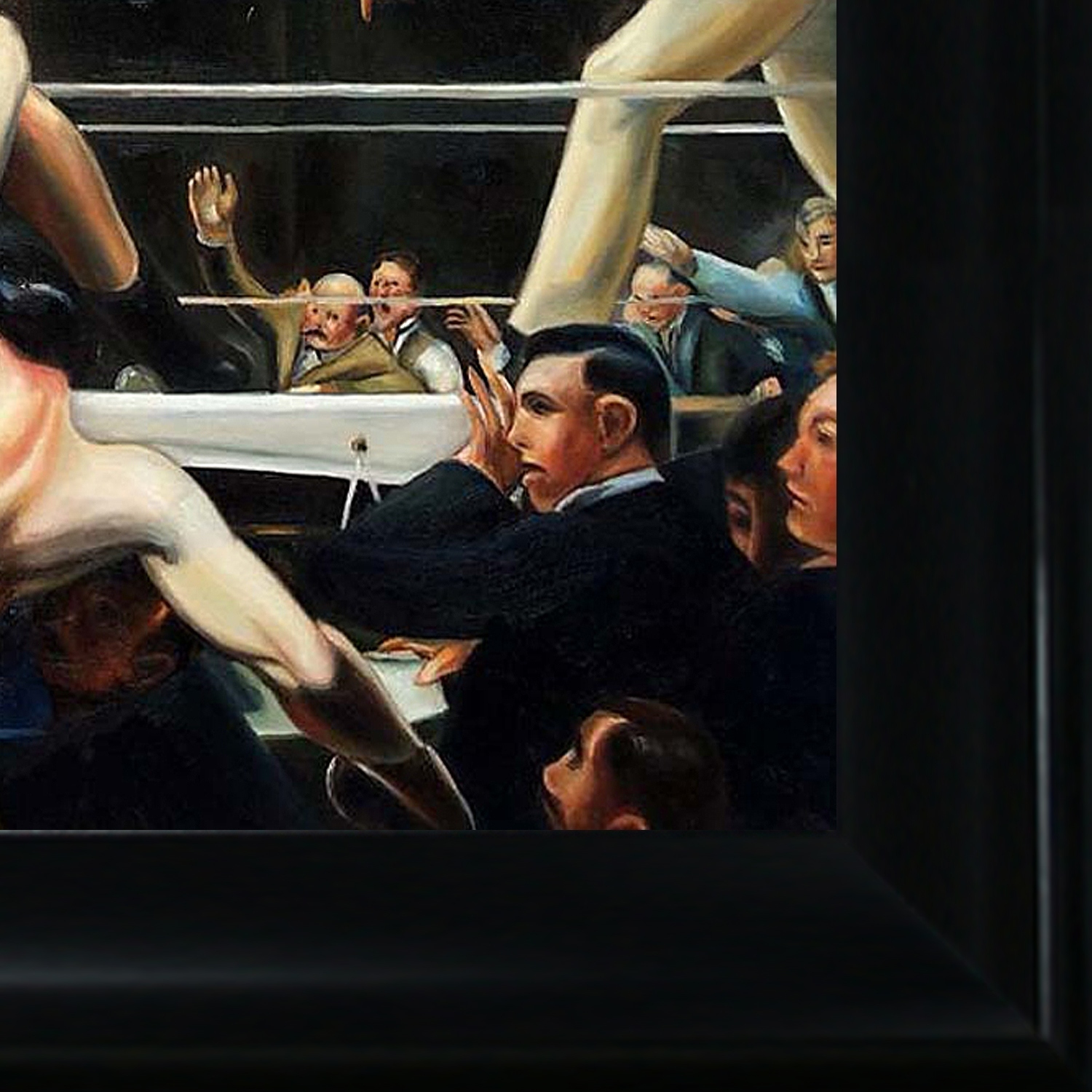 1500x1500 Shop George Wesley Bellows - Dempsey Firpo Painting