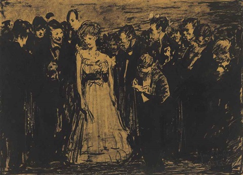 480x347 George Bellows Artwork For Sale Surovek Gallery - Dempsey Vs Firpo Painting