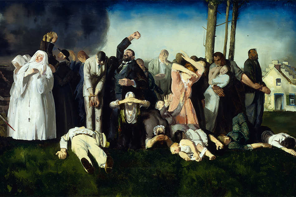 950x633 George Bellows Was An American Knockout - Dempsey Vs Firpo Painting