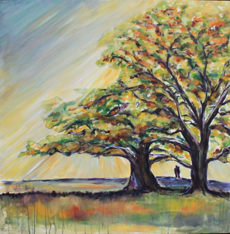 770x785 Saatchi Art Autum In Denmark Painting By Susanne Von Muderspach - Denmark Painting