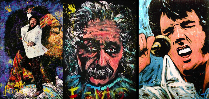 680x321 Denny Dent Paintings For Sale The Picassos - Denny Dent Painting