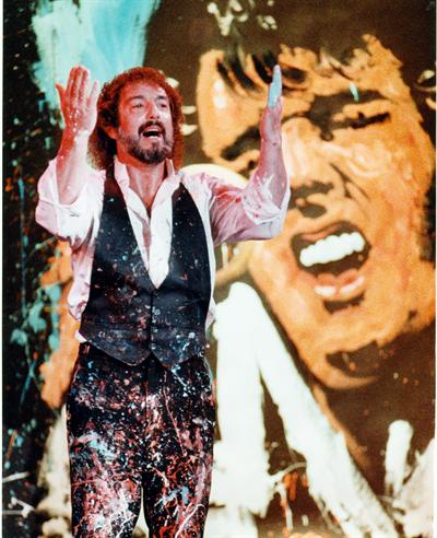 400x492 Pollstar King Of Rock - Denny Dent Painting