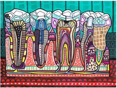 236x178 78 Best Dental Art Images On Dental Art, Dental Humor - Dental Painting