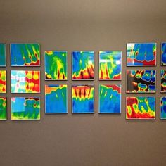 236x236 Teeth Original Painting Dental Art By Heather By Heathergallerart - Dental Painting