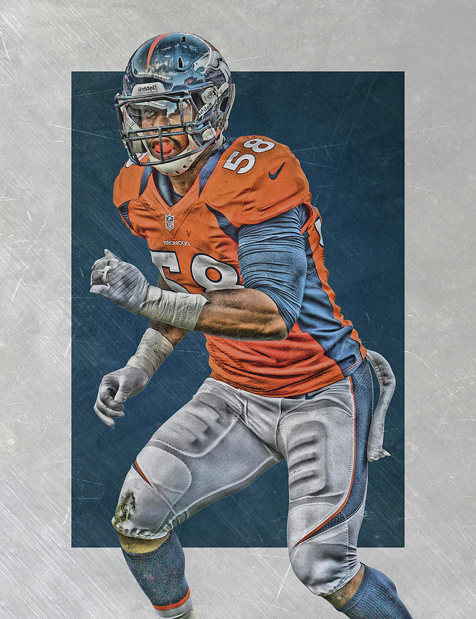 Denver Broncos Painting at PaintingValley.com | Explore collection of ...