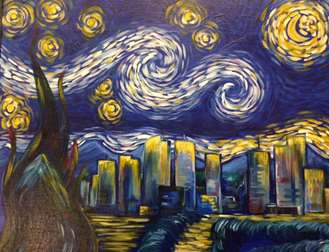 329x252 Paint And Sip In Highlands - Denver Painting